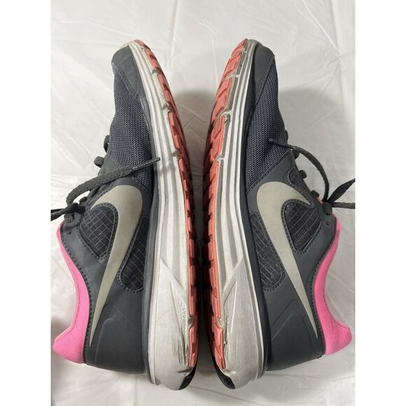Nike Lunarfly 4 Women's Sz 8 Running Shoes Gray Pink Athletic 554676-006 - Picture 5 of 12